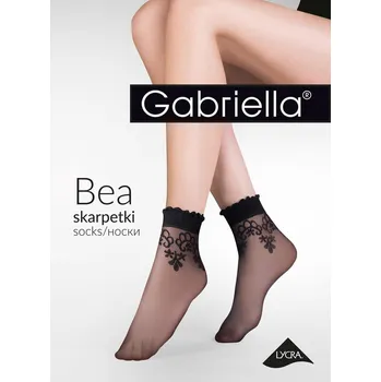 Dámské ponožky Dámské ponožky Gabriella Bea G2PS, nero/černá Univerzální i384_15405444