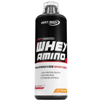 Aminokyselina Best Body Whey amino liquid 1000ml - pomeranč