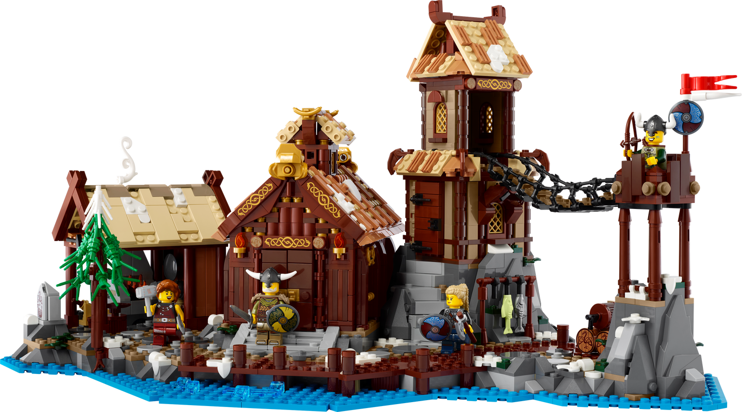 foto Stavebnice LEGO LEGO Ideas 21343 Vikingská vesnice