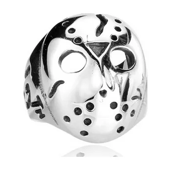 Prsten Prsten Jason Voorhees - ocelový