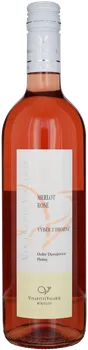 Dezertní víno Vinařství Volařík Merlot rosé 2022 výběr z bobulí 0,75 l