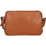 Kožená dámská crosbody kabelka Katana Francia - koňak