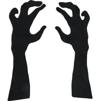 Party dekorace EuroPalms Halloween silueta rukou 40 cm