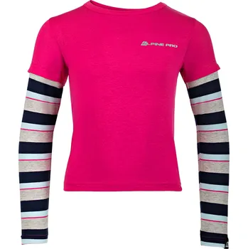 Dětské triko Alpine Pro DILILO 2 - růžová / 140/146 1711-7971