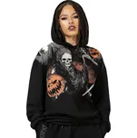 mikina s kapucí unisex - Scythe - KILLSTAR - KSRA009528 - XL