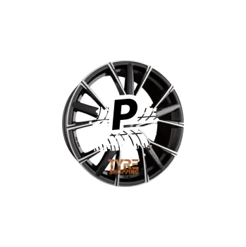 Alu kolo GMP Italia GUNNER black diamond 9.00 x 22 ET 35.00 5x112