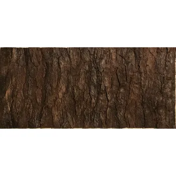 Dekorace do akvária Pozadí Akvamex style 120 x 50 Kůra B hnědá dvoudílné