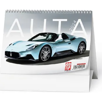 Kalendář Baloušek Tisk Stolní kalendář Auta 2024