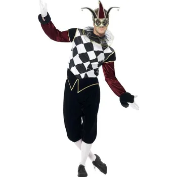 Karnevalový kostým Šašek z hororu - kostým L