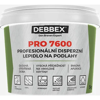 Den Braven Profesionální disperzní lepidlo na podlahy PRO 7600 14 kg