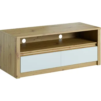 Televizní stolek Televizní stolek MALTA RTV, Dub Artisan + Bílá