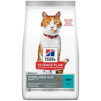 Krmivo pro kočku Hill's Fel. SP Adult Sterilised Cat Tuna 3kg