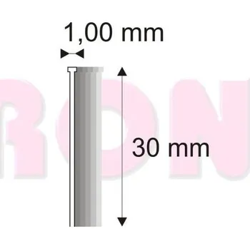 Hřebík Truhlářský hřebík BRAD 12/30 (18G)