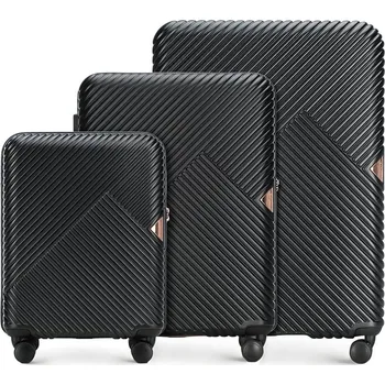 Černá sada cestovních zavazadel | WITTCHEN | 56-3P-84S-10