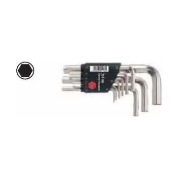 Ruční nářadí WIHA Sada zástrčných klíčů 351H9 v držáku Compact, 8dílná 01174