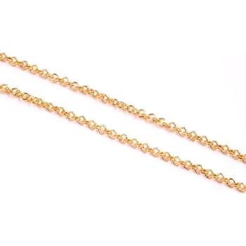 Korálek Řetízek zlatý 4 (1m)