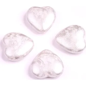 Dětské navlékací korálky Korálky srdíčka č.4280 (15x16mm)