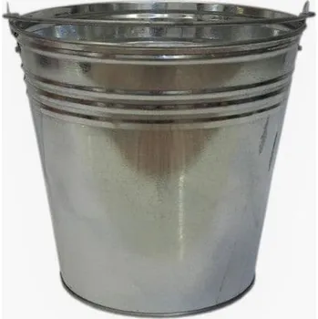 Zednická nádoba TOPTRADE vědro pozinkované, 10 l