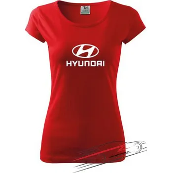 Dámské tričko Dámské triko s motivem Hyundai