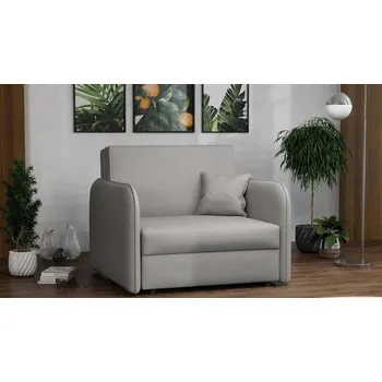 Křeslo Rozkládací křeslo Vivian Loft I Mono 244 světle šedá