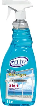 Čisticí prostředek na okna Gallus Glas Reiniger Blue 3in1 Glass&Mirror Cleaner 1 l 