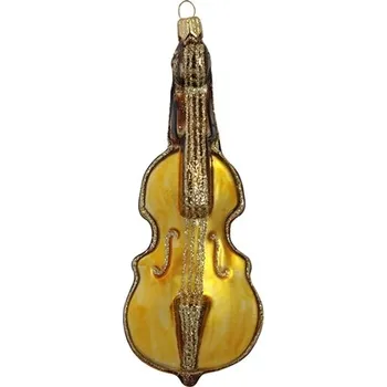 Vánoční dekorace kontrabas
