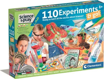 Dětská vědecká sada Clementoni 110 Experiments Set