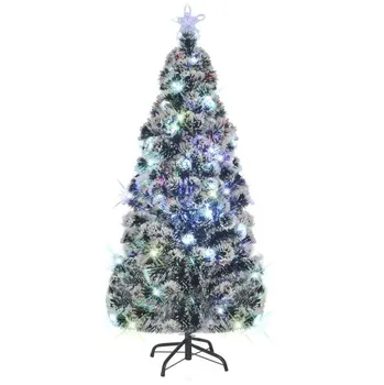 Vánoční stromek VidaXL 242426 umělý vánoční stromek se stojanem a LED 150 cm