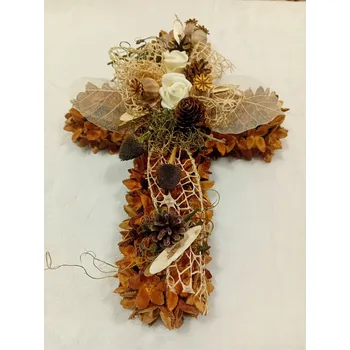 ZAHRADNÍ TECHNIKA VOLEJNÍK Bukvicový kříž velký č.5 dekorace