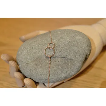 Náhrdelník Náhrdelník Rose gold "Kruh života"