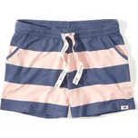 MUSTANG Dámske modro-růžové kraťasy BLOG STRIPES L 6221_1600.546