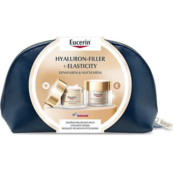 Kosmetická sada Eucerin Hyaluron-Filler + Elasticity vánoční set 2023