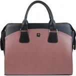 LC-01 starorůžová matná dámská kabelka pro notebook do 15.6 palce