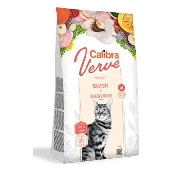 Krmivo pro kočku Calibra Cat Verve GF Adult Chicken&Turkey 750g