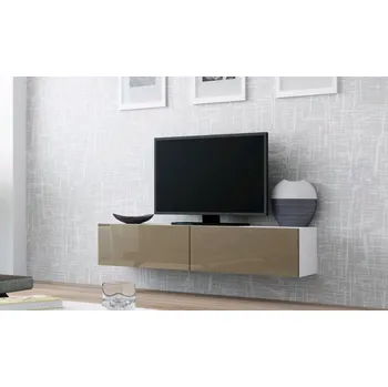 Komoda TV komoda VIGO 140 - bílá-latte