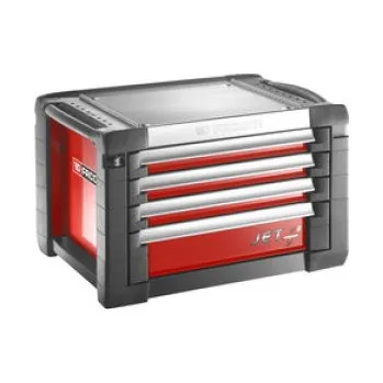 Elektrická zásuvka FACOM Skříňka JET+4 se 4 zásuvkami červená JET.C4M4