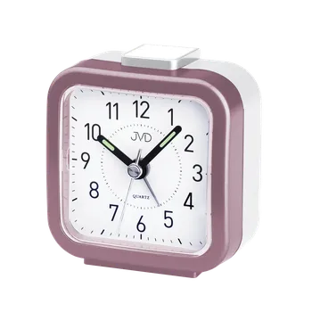 Budík Nejlevnější analogový malý levný budík JVD quartz SR105.8 (Nejlevnější analogový malý levný budík JVD quartz SR105.8)