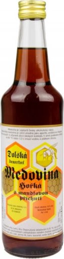 Medovina Dolská hořká mandlová 0,5 l