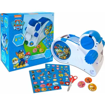 Výuková hračka Wiky Tlapková patrola tiskárna samolepek