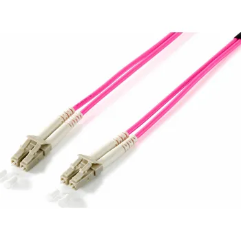 Síťový kabel Vybavit LC Fiber Optic Patchcord - LC Multimode Duplex OM4, 0,50 m (255519)