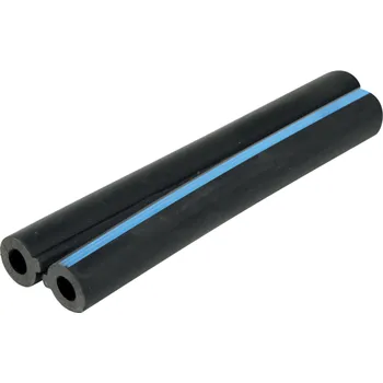 Dvojitá gumová hadice podtlaková k pulzátoru dojení 13 x 7 mm modrý proužek metráž
