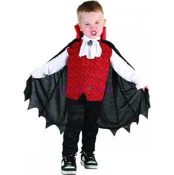 Karnevalový kostým MaDe Šaty na karneval Upír lebky