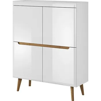 Komoda Nordi b | komoda NK107 | bílá lesk