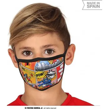 rouška Dětská rouška - motiv komiks