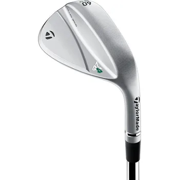 Golfová hůl TaylorMade Milled Grind 4 Wedge Chrome Stiff, Pravá, LB, chrome, TT Dynamic Gold 115G Tour Issue, pánské