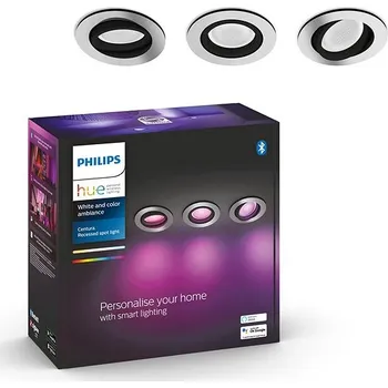 Žárovka Philips Hue Centura hliník 3ks