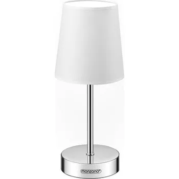 Lampička FurniGO Stolní lampa Lumiere 32x13x13cm - bílá