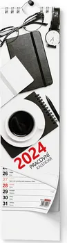Kalendář Baloušek Tisk Nástěnný kalendář kravata Pracovní 2024