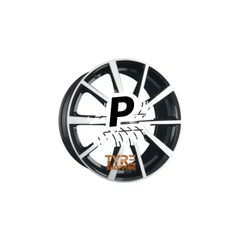 Disk PLATIN P 95 Diamant Schwarz Frontpoliert 6.50 x 16 ET 50.00 5x114.3