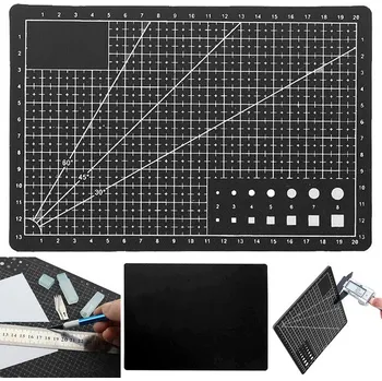 Výtvárné potřeby Podložka pro řezání a kutilství A5 - černá